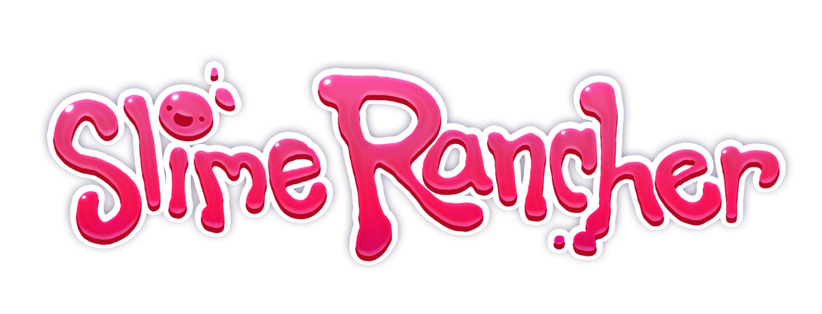 The logo of the Slime Rancher franchise, created by Monomi Park.
